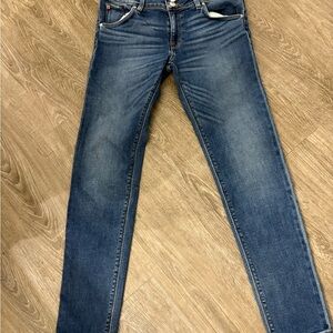 Hudson Jeans Women's Straight Leg Blue Denim